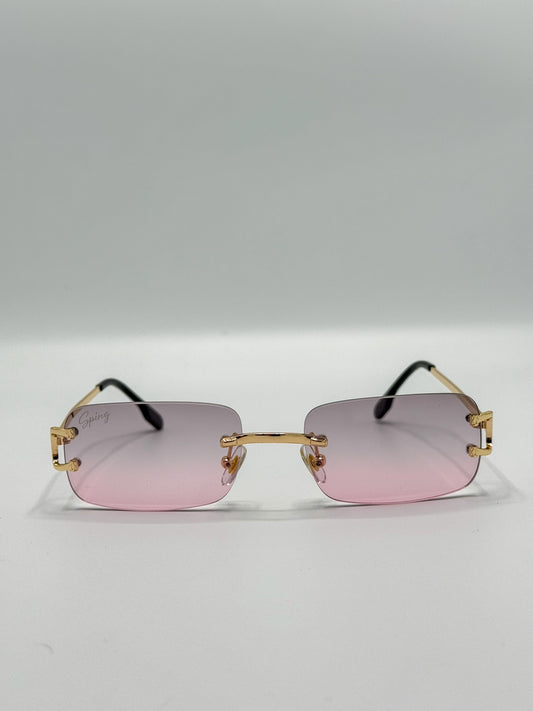 Modern Rectangle - Pink